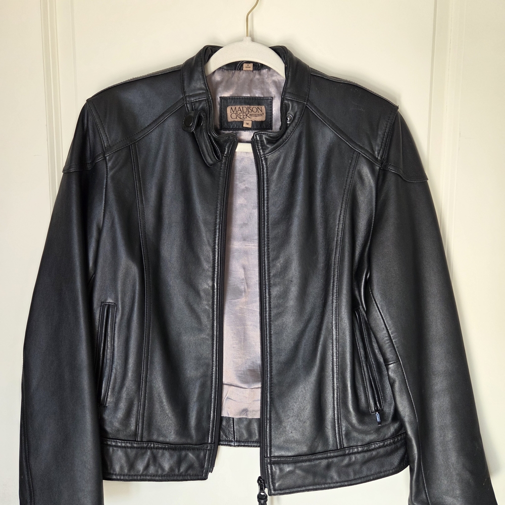 Black Leather Jacket for Men
